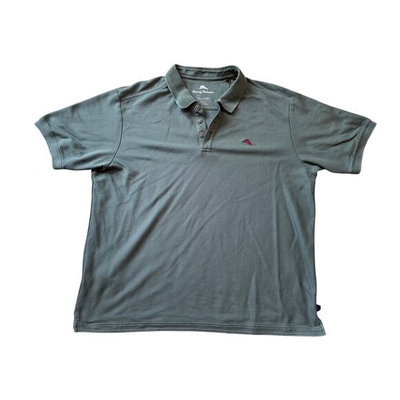 Tommy Bahama Polo/Golf shirt, size XL, Supima Cotton, Dark Green/teal color - Picture 1 of 11